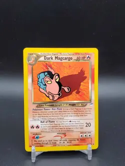 Dark Magcargo 18/105 Neo Destiny NM Pokemon Card - Image 1