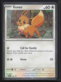 Eevee - 200 (Cosmos Holo) Promo SV: Scarlet & Violet Promo Cards SVP 200 NM - Image 1