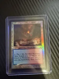 magic the gathering modern horizons 2 Retro Frame Foil Scalding Tarn - Image 1