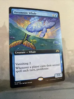 Dreamtide Whale (Extended Art) - Modern Horizons 3 (MH3) NM - Image 3