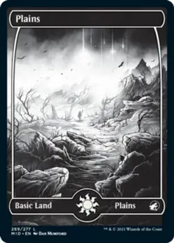 MTG: Innistrad - Midnight Hunt Full Art Land Set x 5 (50 cards) - Image 3