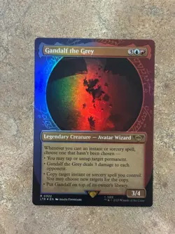 MTG FOIL Gandalf the Grey (#322) - The Lord of the Rings - Image 1