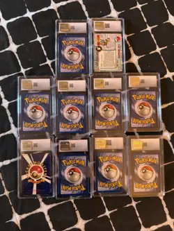 Pokemon CGC Graded 10 Card Vintage Lot - Image 2