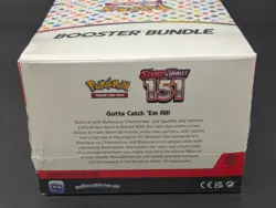 Pokemon 151 SV3.5 Booster Bundle Display Case Factory Sealed - Image 4