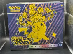 Pokemon TCG Surging Sparks Elite Trainer Box ETB NEW Sealed - Image 1