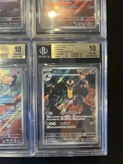 BGS 10 GOLD Pokemon Card 151 Japanese Ar Art Rare 4Card Set Bulk Different Types - Image 5