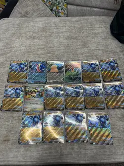 Lot of 16 Pokemon Jumbo Jumbo Card Collection MP/LP - Image 1