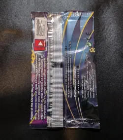 EMPTY Pokemon XY Ancient Origins Pack Wrapper Shiny Mega Rayquaza Art! - Image 2