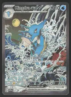 Kingdra ex 131 Promo Pokemon TCG Scarlet & Violet Promo Cards NM - Image 1