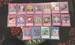 Yugioh misprint Miscut Shifted Yugioh 5ds Dark Magician Of chaos Lot collection - Image 5