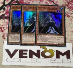 3x (M/NM) *EURO* Ghost Belle & Haunted Mansion RA01-EN011 Super 1st Ed. YuGiOh - Image 1