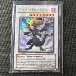 YuGiOh - Infernity Doom Dragon - Ultra Rare - TSHD-EN042 - Image 1
