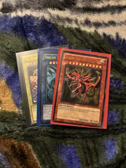 Yu-Gi-Oh! TCG The 3 Egyptian god cards [Holo] (LC01-EN001/2/3) X3 - Image 3