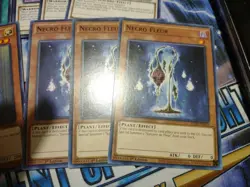 Yu-Gi-Oh Cards De Fleur set collectable trading card game Necro Synchron Fleuret - Image 2