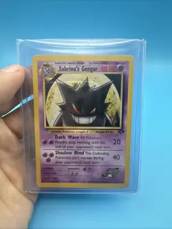 Pokemon TCG Sabrina's Gengar Gym Challenge 29/132 Non-Holo Rare Card NM - Image 1