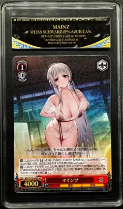 2025 Weiss Schwarz Cards JPN. Azur Lane MAINZ SR S119-090S PCG 10 GEM-MT - Image 1