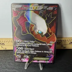 Pokemon Darkrai-EX Holo Full Art Ultra Rare TCG Card Breakpoint 118/122 - Image 1