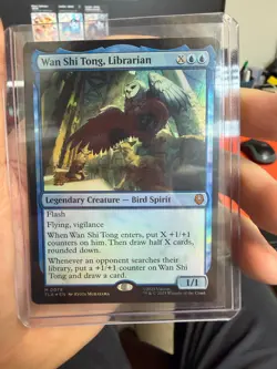 Wan Shi Tong, Librarian Prerelease Card Foil Mtg Magic the Gathering Near Mint - Image 1