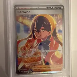 Pokemon TCG Carmine Card 217/167 Sir Twilight Masquerade PSA 10 - Image 4