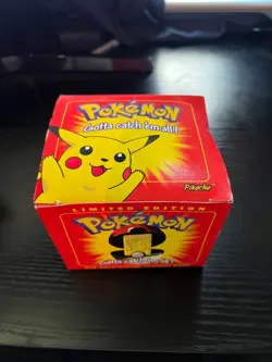 1999 Pokemon 23k Gold Plated Pikachu Card Burger King Ball Is Factory Sealed - Image 1
