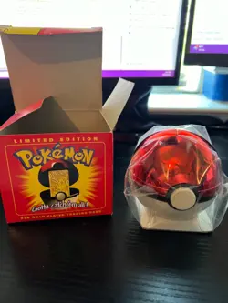 1999 Pokemon 23k Gold Plated Pikachu Card Burger King Ball Is Factory Sealed - Image 3