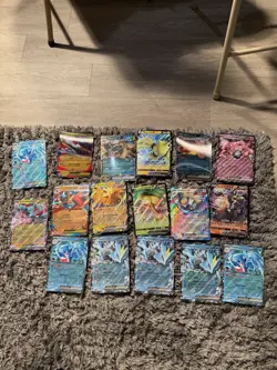 Jumbo Pokemon Card Lot 17 Total - Image 1