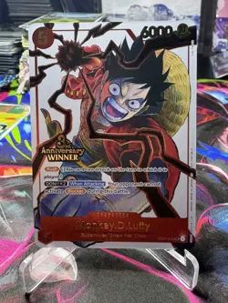 Monkey.D.Luffy ST01-012 (3rd Anniversary Winner) ST01-012 One Piece Promo Cards - Image 1