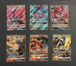 Pokemon 20 Card Lot Stage 1, Stage 2 & Basic GX Charizard, Hoopa, Xerneas, More - Image 1