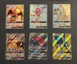 Pokemon 20 Card Lot Stage 1, Stage 2 & Basic GX Charizard, Hoopa, Xerneas, More - Image 3