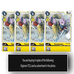 Turuiemon - BT3-037 C - Common Digimon TCG Card Playset Yellow - Image 1