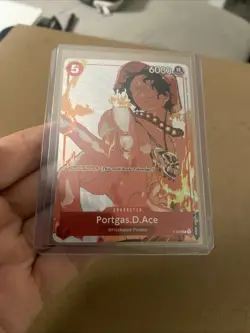 Portgas.D.Ace (Gift Collection 2023) P-028 One Piece Promotion Cards Foil NM - Image 2