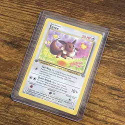 Pokemon TCG Eevee Jungle 1st Edition Card 51/64, Regular Common, LP/N M - Image 3