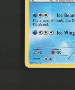 Articuno 27/99 Next Destinies Holo Rare Pokemon Card DMG - Image 5