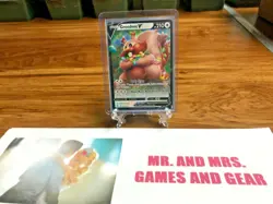 Greedent V 217/264 Fusion Strike Ultra Rare Full Art Pokemon Card EX/VG Read DES - Image 1