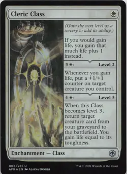 Cleric Class - FOIL - U Adventures in the Forgotten Realms 6 - MTG - Image 1