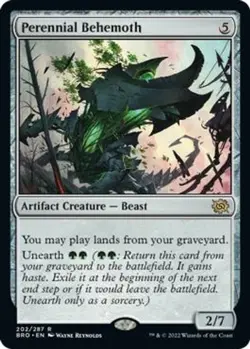 The Brothers' War - Perennial Behemoth - MTG - NM - Image 1