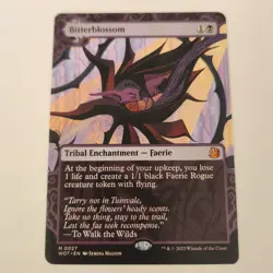MTG - Bitterblossom - Wilds of Eldraine: Enchanting Tales (0027) - Image 1