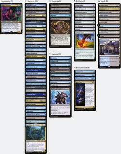 Satoru Umezawa NINJA TRIBAL NINJITSU Magic MTG Custom Commander Deck - Image 2