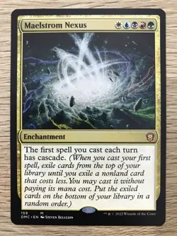 Maelstrom Nexus MTG Magic the Gathering Card NM Mint Dominaria Commander DMC - Image 1