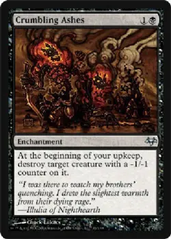 CRUMBLING ASHES Eventide MTG Magic the Gathering Cards DJMagic - Image 1
