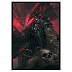 Er'Gon Skol - Dragon Knight - MTG Size - 100 Smooth Matte Card Sleeves - Image 1