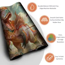 GISHATH, SUN'S AVATAR - Magic The Gathering MTG Playmat TCG CCG MTG Playmat - Image 3