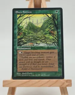 Elven Fortress (M.3) Fallen Empires Magic Karte MTG englisch - Image 1