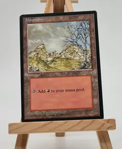 Mountain (M.2) Ice Age Magic Karte MTG englisch (Gebirge (M.2) - Image 1