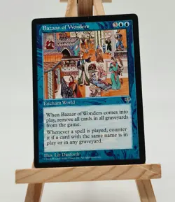 Bazaar of Wonders Mirage Magic Karte MTG englisch (Basar der Wunder) - Image 1