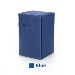 MTG Commander Deck Card Box | Magic | Holds 100+ double sleeved | Blue | Pokemon - Image 4