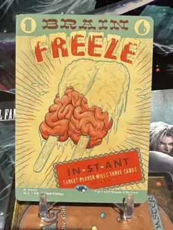 MTG | Brain Freeze [Secret Lair Encyclopedia] NF - Image 1