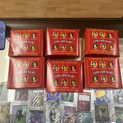 1 Full Set! - 1999 Pokemon Red 23k Gold Plated Trading Card Burger King - Image 4