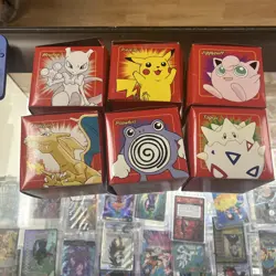 1 Full Set! - 1999 Pokemon Red 23k Gold Plated Trading Card Burger King - Image 5