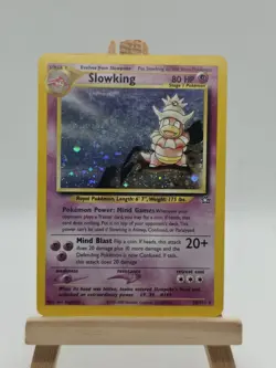 Pokemon TCG Slowking Neo Genesis 14/111 Unlimited Holo Rare - Image 1
